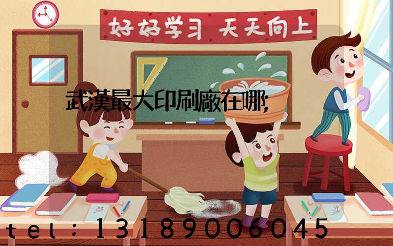 武漢最大印刷廠在哪