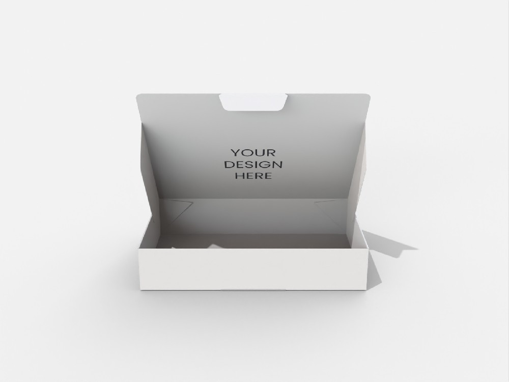 包裝盒設(shè)計需求分析- 折角插鎖飛機盒型設(shè)計結(jié)構(gòu)圖